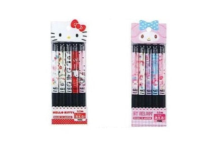 [現貨]Sanrio Hello Kitty Melody原子筆套裝 pen set